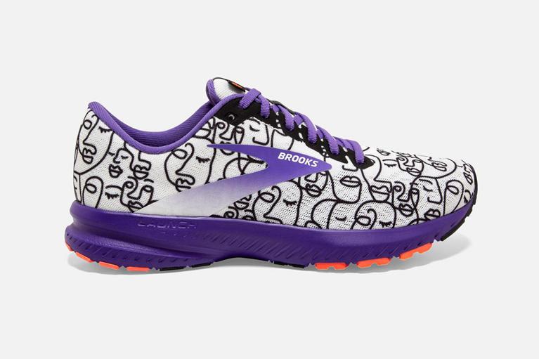 Brooks Launch 7 Women's Road Running Shoes - Purple (29763-OJGV)